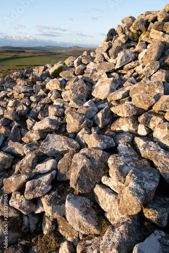 Carburrow Tor, a Bronze Age Cairn on Bodmin Moor Cornwall 
