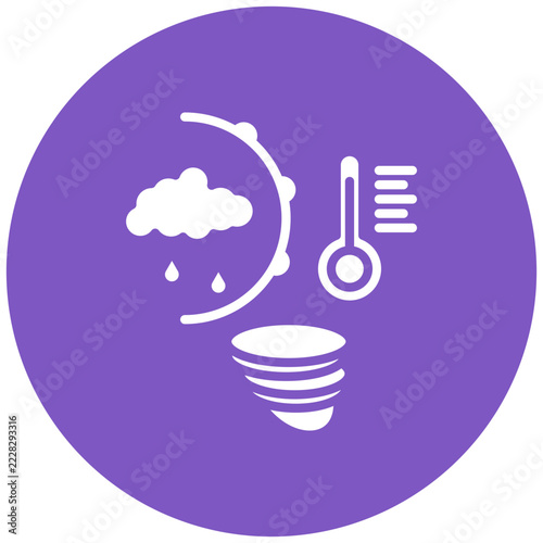 Warm Front Icon