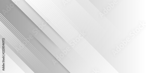 Modern Abstract Diagonal Lines Background Featuring Soft Grey Gradients and Minimalist Geometric Shapes for Professional Corporate Presentations