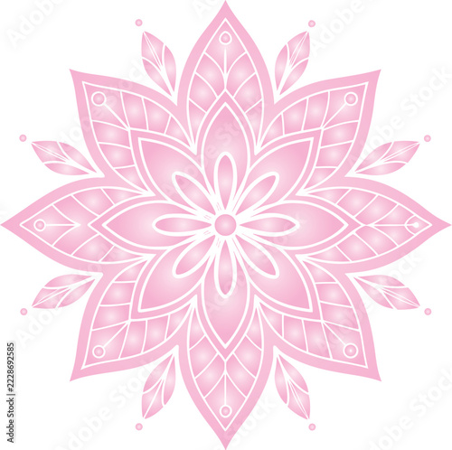 vector illustration of a flower