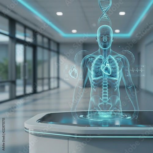3d rendered illustration of a human body