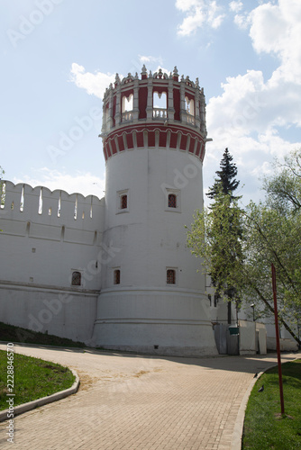  Novodevichy Convent in Moscow in spring.
