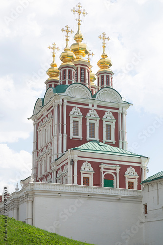 Photography Novodevichy Convent in Moscow in spring.