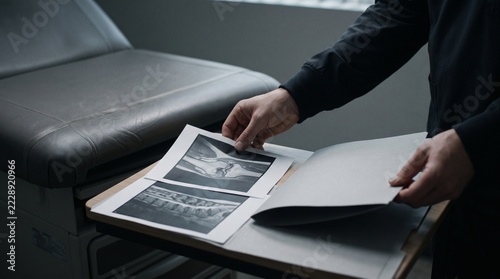 Anonymous scan printouts prepared for referral
