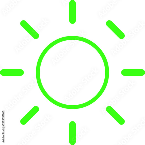 Industrial Futuristic Green Neon Gear With Electric Spark Arcs For Advanced Manufacturing And Engineering Identity