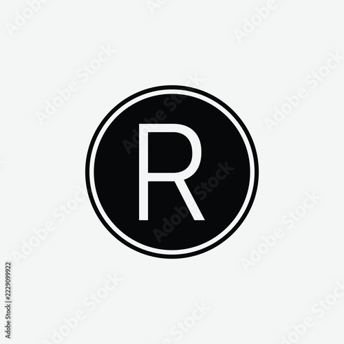 Register icon vetor logo design template