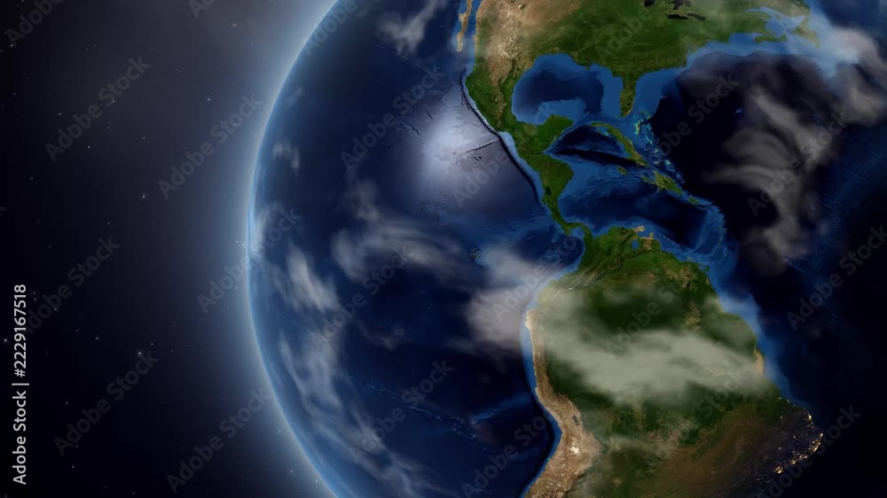 Create Anime Map Earth Zoom In to Rwanda Satellite Map Animation Stock Video | Adobe Stock