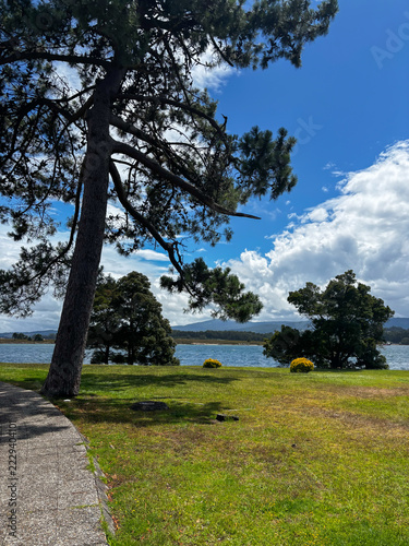Picturesque Island of La Toja in Galicia, Spain