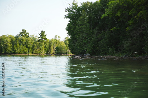 Batchewana Island in Batchewana Bay in Ontario, Canada.