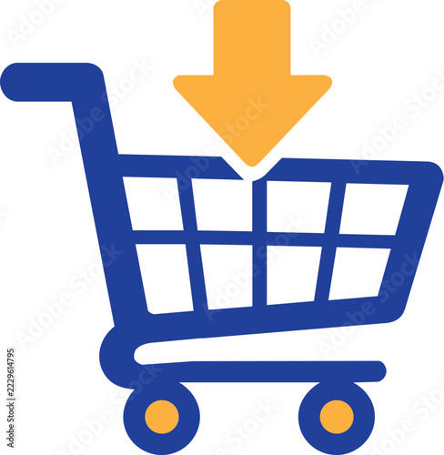 E-Market Icons Collection – Online Shopping and E-Commerce