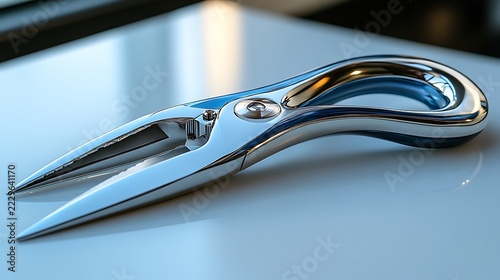 Modern stainless steel food tool