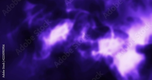 Purple smoke swirling, creating mysterious atmosphere in abstract background