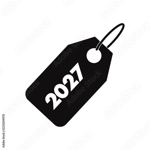 2027 New Year Sale Icon