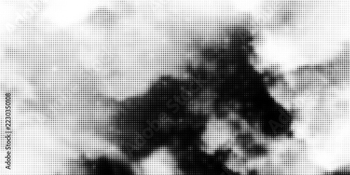 Abstract Fading Concentric Circles Minimalist Black Line Art Background