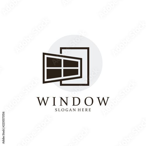 Creative Vector Window Logo Design