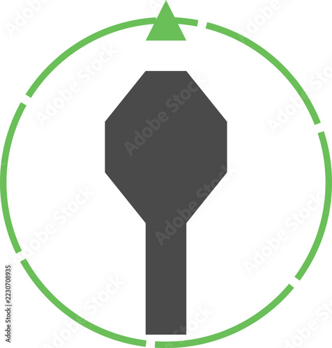 Sustainable Repair Service Icon for Circular Economy Logistics: Enhancing Product Lifespan and Resource Efficiency Business