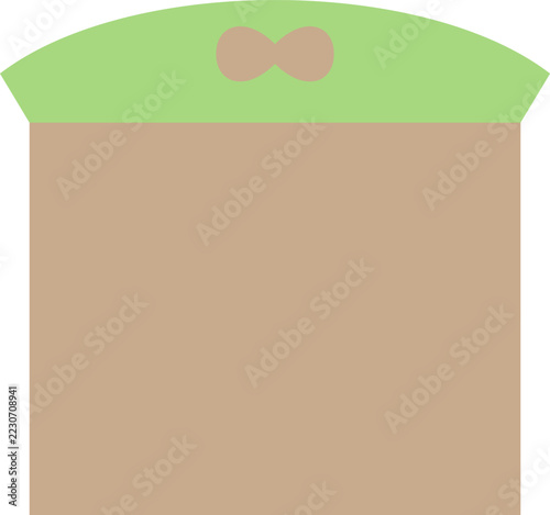 Sustainable Compostable Packaging Icon: Eco-Friendly Shipping Solution for Circular Economy and Zero Waste Logistics Business
