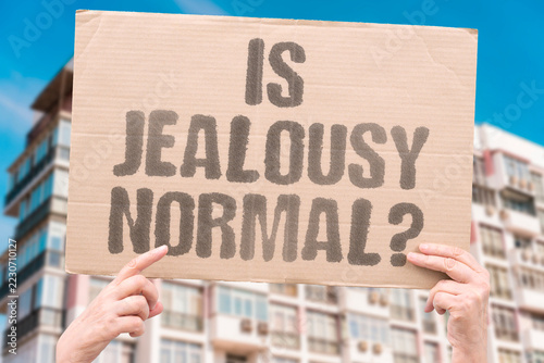 Obraz na plátně "Is jealousy normal?" Experts explain envious feelings