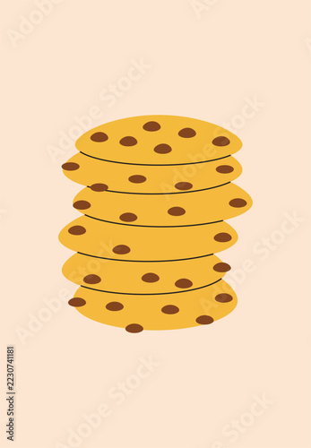 Design wall art poster cookies decoration  unique