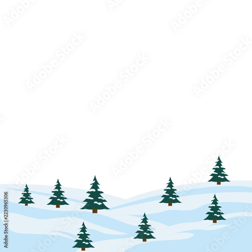Buildable Christmas Backgrounds Snowy Hills
