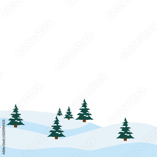 Buildable Christmas Backgrounds Snowy Hills