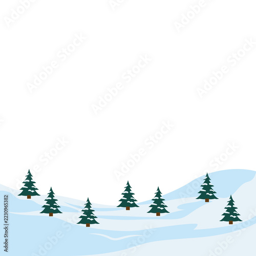 Buildable Christmas Backgrounds Snowy Hills