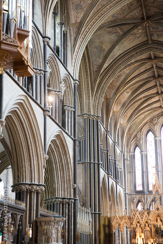 interior of worcester cathedral