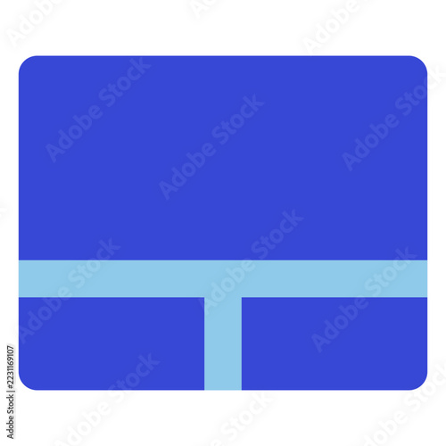 device blue tone icon set