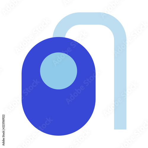 device blue tone icon set