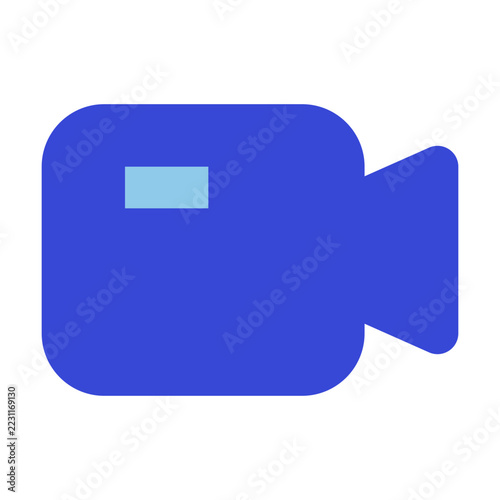 device blue tone icon set
