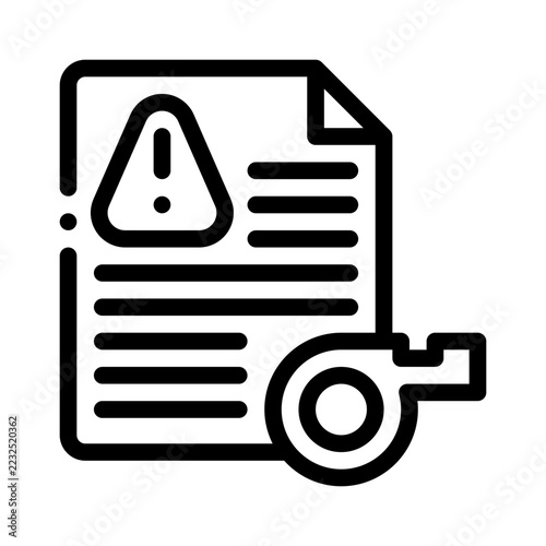 whistleblowing line icon