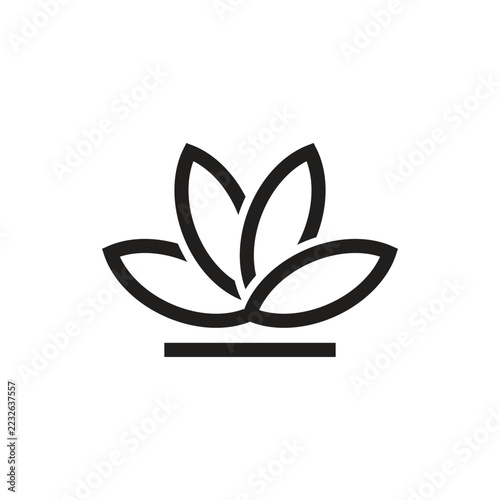 Crown design illustration with simple and creative idea for business