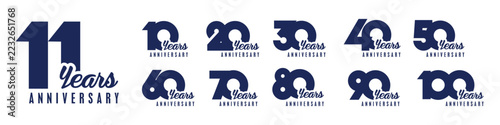 Font and letter design illustration with modern bold concept