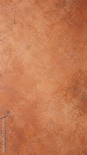 Warm Terracotta Abstract Paper Texture with Soft Natural Surface Pattern