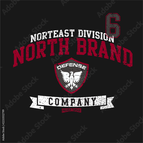 vector illustration of a vintage label