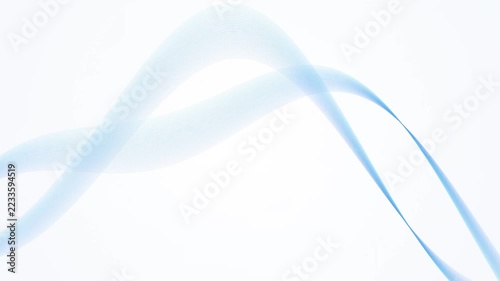 Abstract blue wave motion background, smooth flowing liquid lines, minimalist for corporate presentations and digital media
