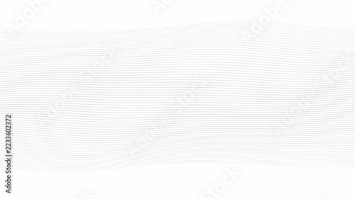 Minimalist white abstract background, with smooth flowing, lines, clean motion, for corporate presentations, and modern tech