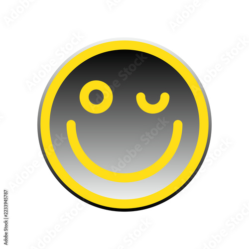 Emoticon icon design template