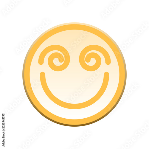 Emoticon icon design template