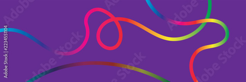 Colorful abstract line art patterns .collection of vibrant abstract line art illustrations featuring intertwined colorful loops, swirls, and curves on bright and dark backgrounds .