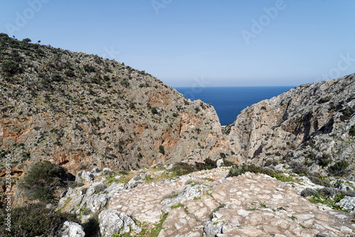 Kreta - Halbinsel Akrotiri - Wanderweg zur Klosterkirche Moni Katholiko
