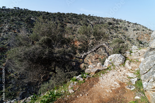Kreta - Halbinsel Akrotiri - Wanderweg zur Klosterkirche Moni Katholiko