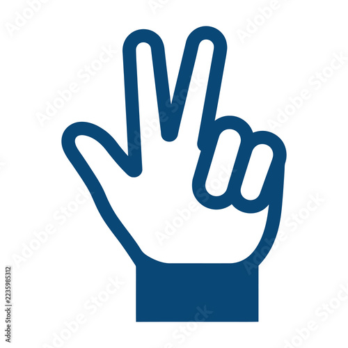 hand sign icon