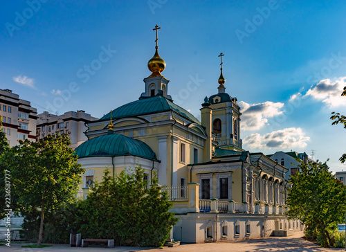 Transfiguration church, XVII century, rebuilt in 2009—2015. Moscow, Russia	