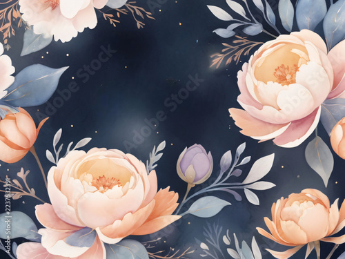 Flower Illustration Card