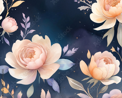 Flower Illustration Card