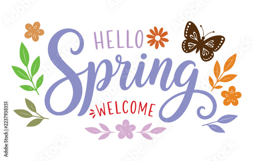 Spring has sprung! Check out this lively illustration.